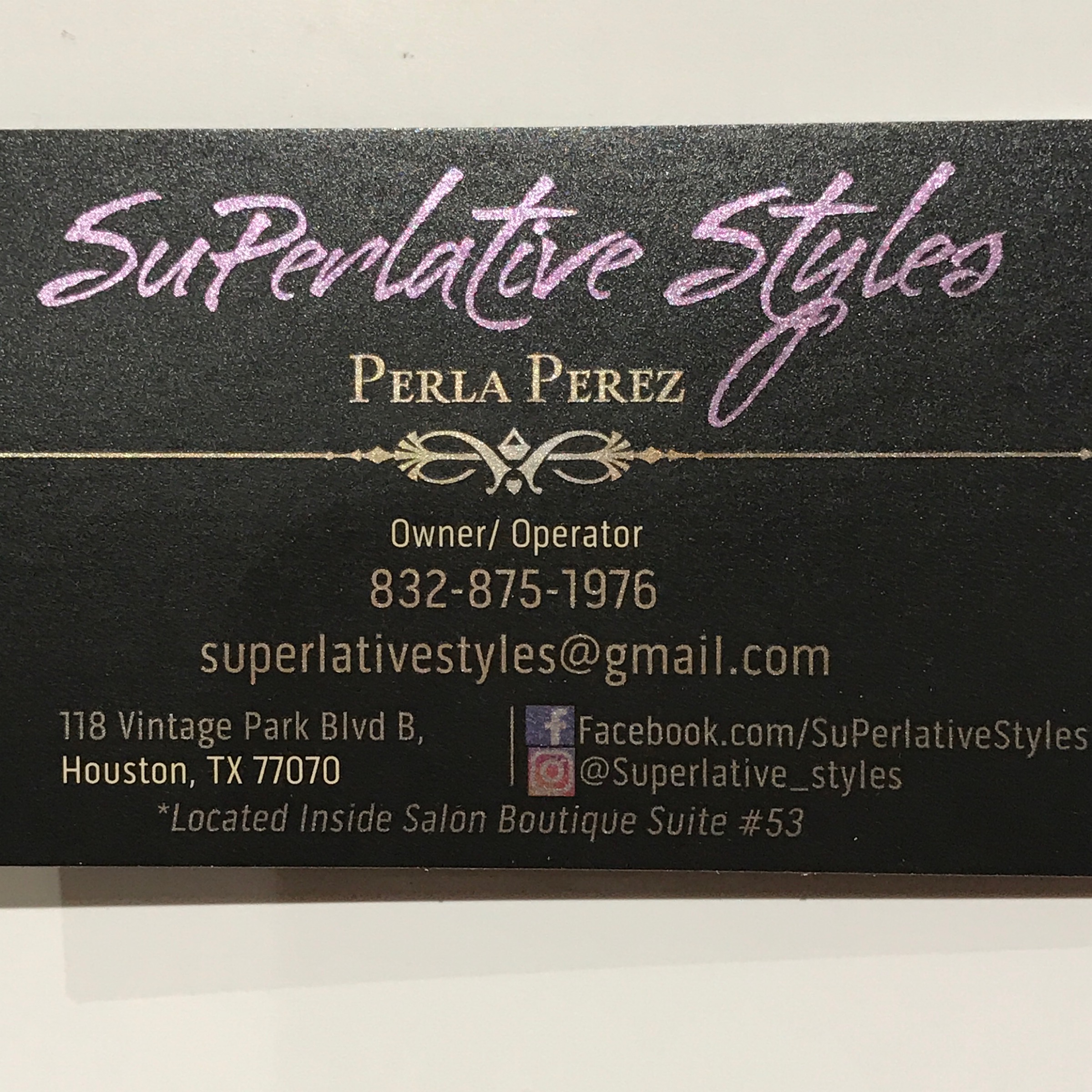 Appointments SuPerlative Styles