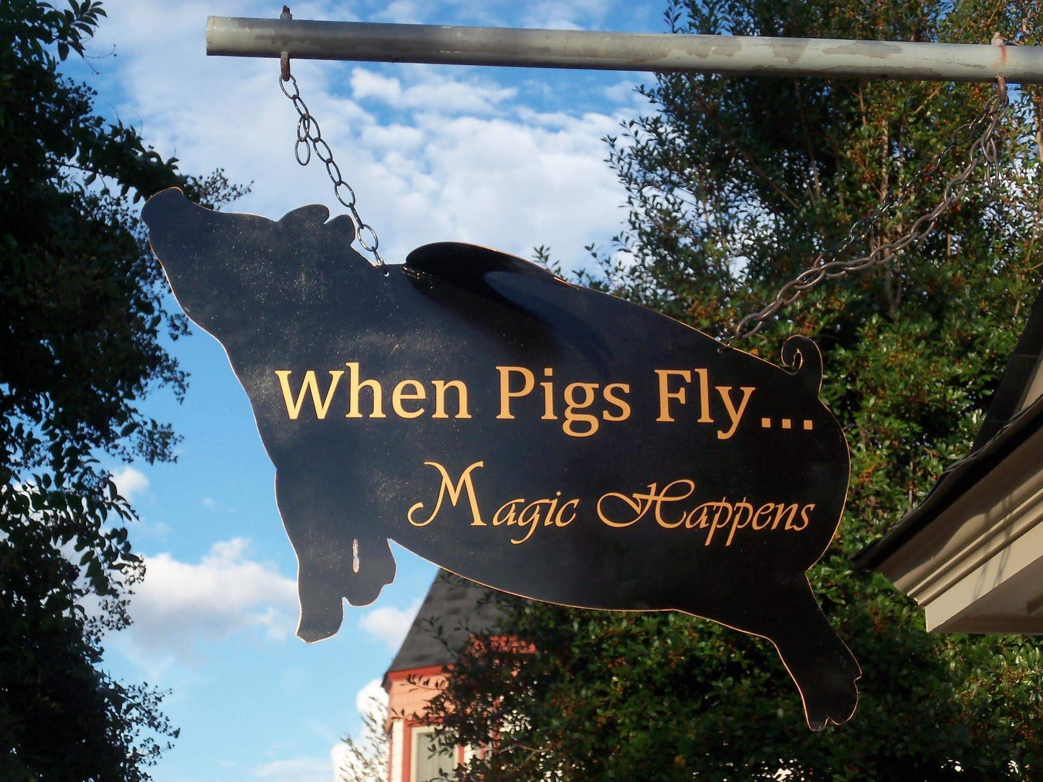 When Pigs Fly