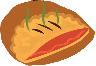 poisoned calzones (GF)
